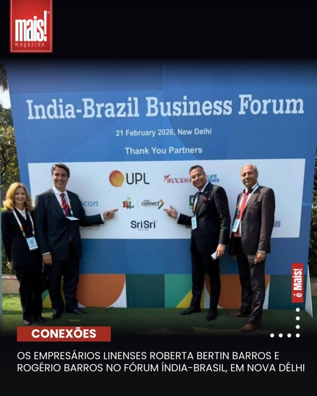 Noticia roberta-bertin-barros-e-rogerio-barros-representam-lins-no-forum-empresarial